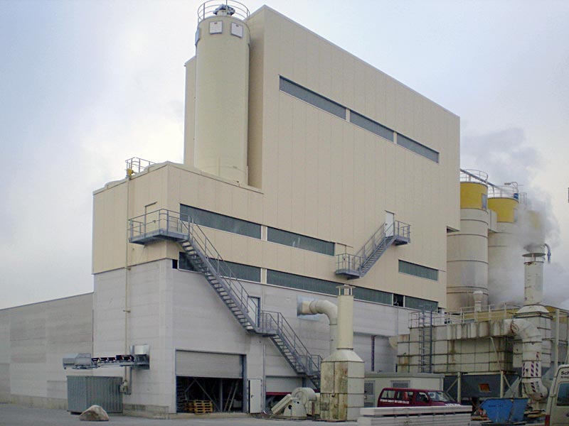 Anlagenansicht bei Nacht